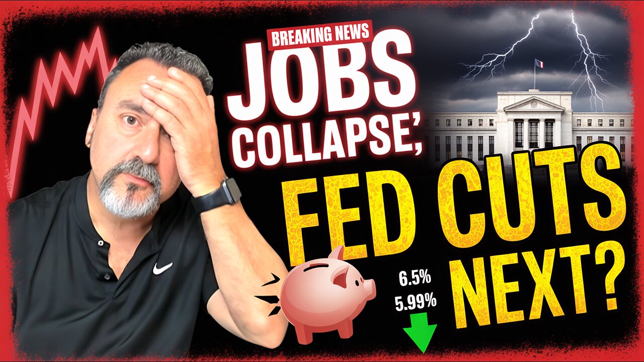 Fed Has NO Choice After Jobs Disaster — Mortgage Rate Cuts Next?