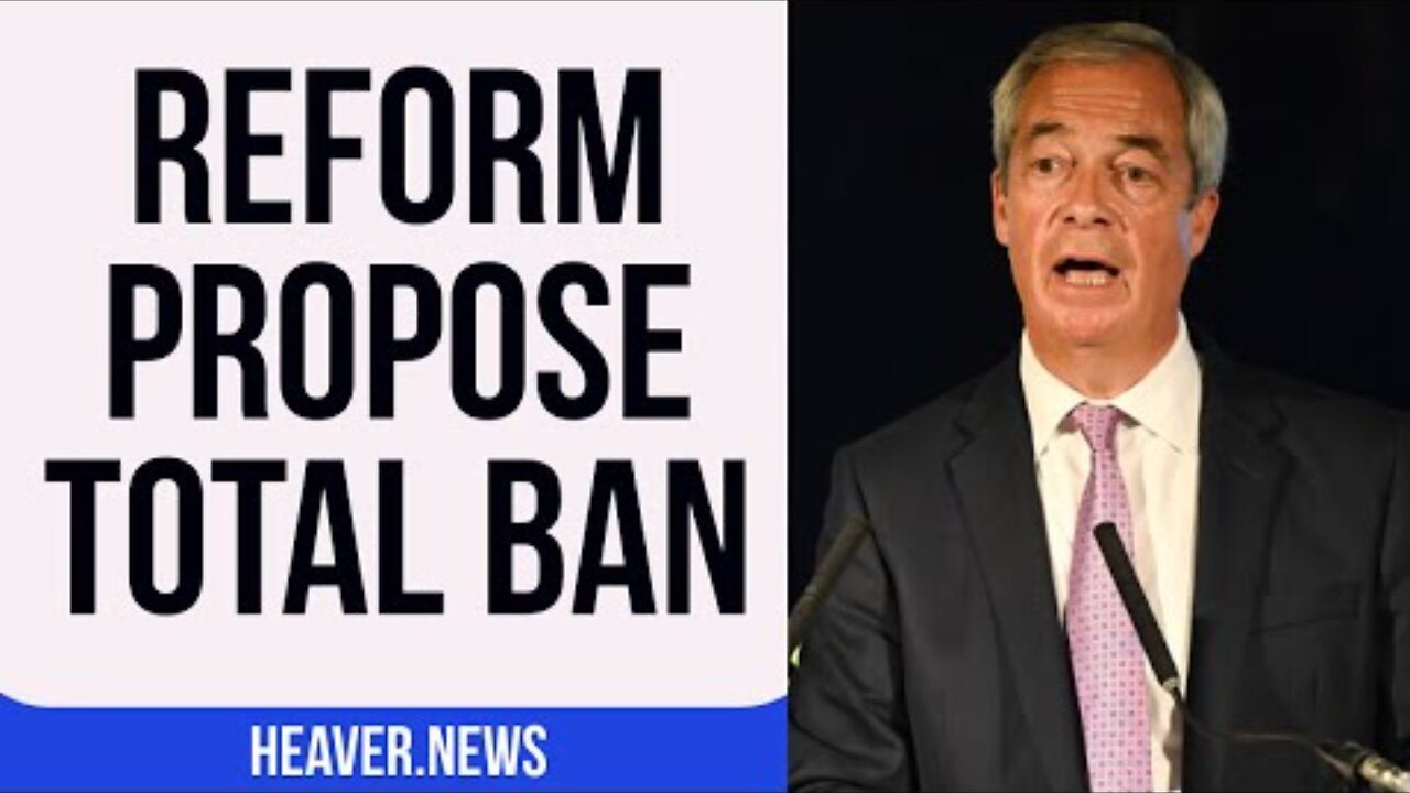 England: Reform Party Announce Complete BAN on Welfare Benefits for Foreign Nationals