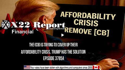 Ep 3785a - The [CB] Is Trying To Cover Up Their Affordability Crisis, Trump Has The Solution
