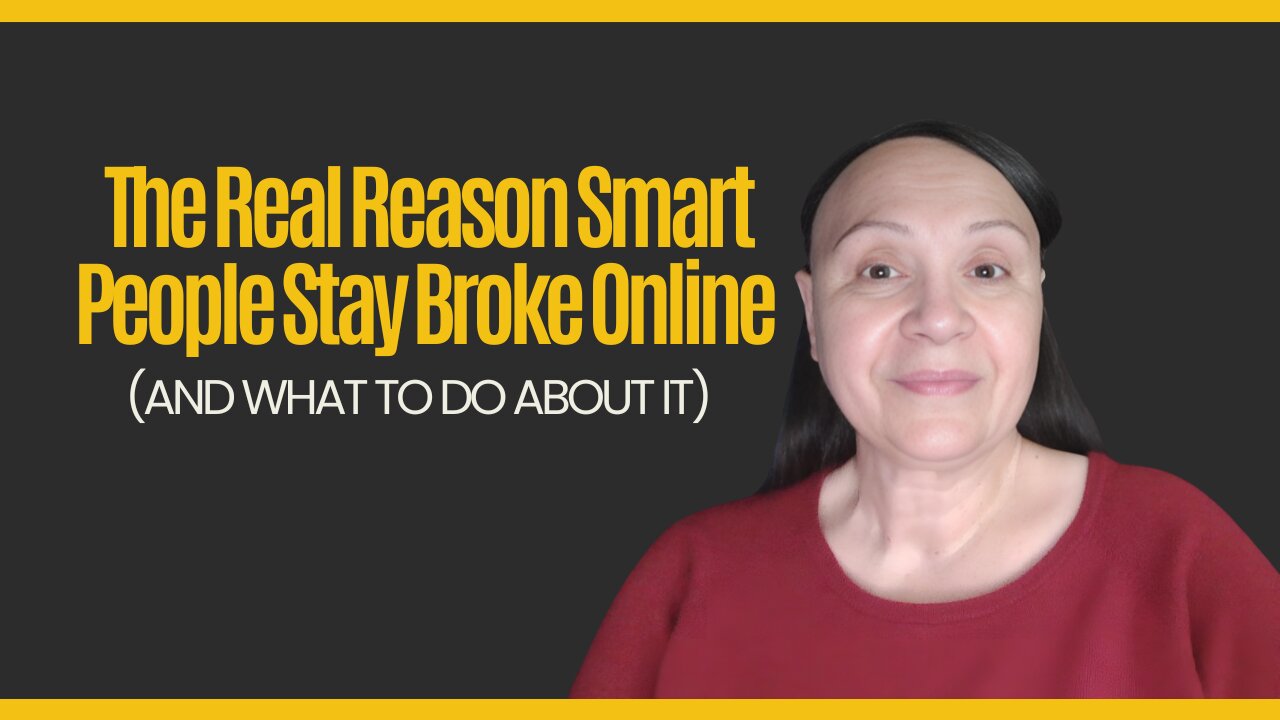 The Real Reason Smart People Stay Broke Online (And What to Do About It)