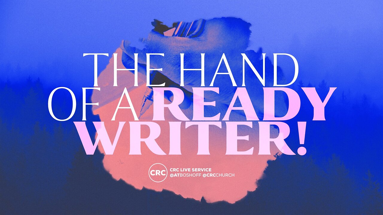 The Hand Of A Ready Writer | Pastor At Boshoff | 17 August 2025 AM