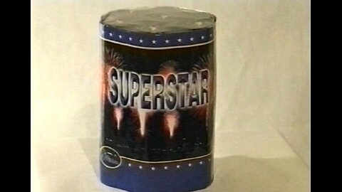Star Collection - Superstar - 7 Schots - Vuurwerk Cake