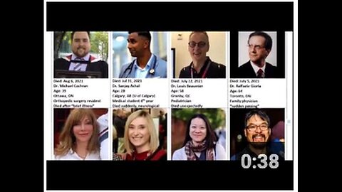 "80 Canadian Doctors Unexpectedly Die Since Vaccine Rollout"