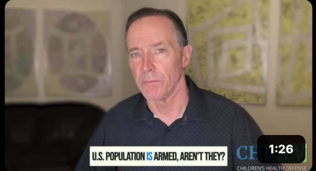 🚨‘Those in power have made NO SECRET of their intent to THIN HUMAN POPULATIONS.’