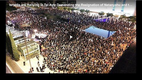 "Tel Aviv Opposition Against Prime Minister Benjamin Netanyahu"