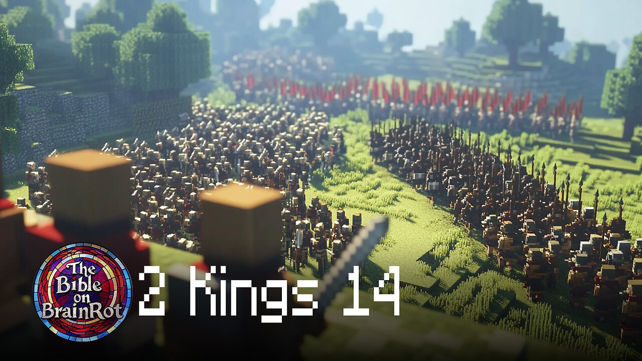 2 Kings 14 | Amaziah's Reign – The Bible on BrainRot (Minecraft Parkour Edition)