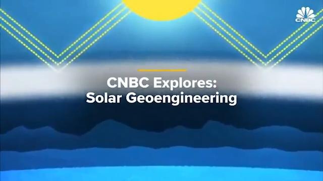 MSM Calls Poisoning the Skies with Toxic Chemicals: Solar GeoEngineering