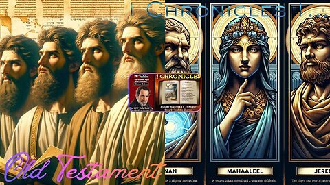 Audio Bible, Alexander Scourby Narrates! The Book Of 1 Chronicles 1... Onwards. KJV.