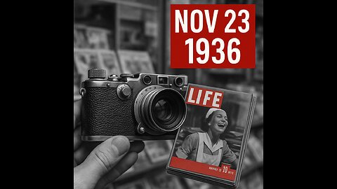 🎞️ Life Magazine Launches – Nov 23, 1936