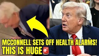 WATCH_ Mitch McConnell Just IGNITED New Health CONCERNS🚨
