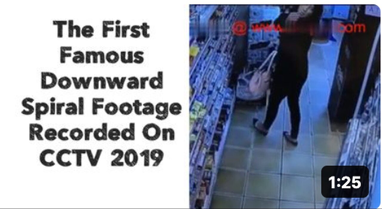 "First Renowned CCTV Recording of a Downward Spiral in 2019"