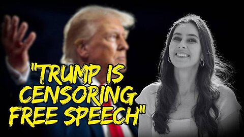 Taylor Lorenz Says The Trump Administration Is Censoring Free Speech?