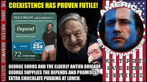 GEORGE SOROS SUPPLIES DIAPERS & THE MEXICAN FLAG BURNING EVENT!