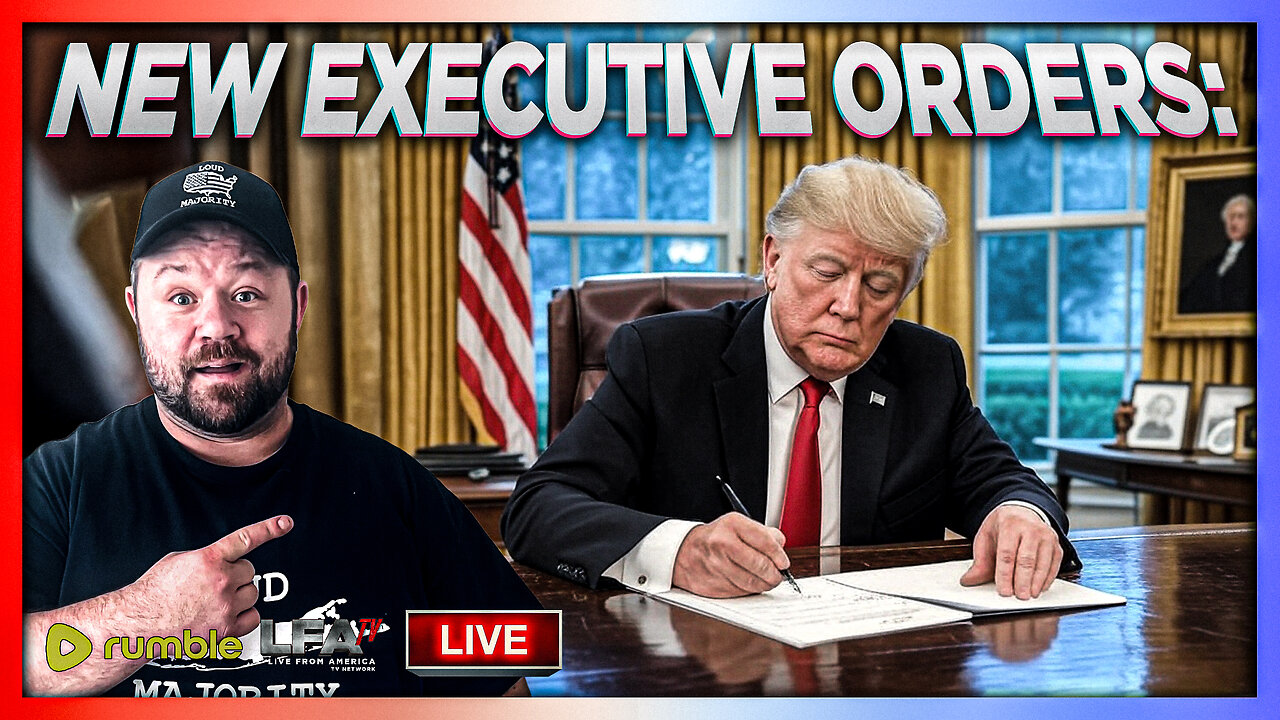 TRUMP SIGNS 7 NEW EXECUTIVE ORDERS | LOUD MAJORITY 4.24.25 1PM