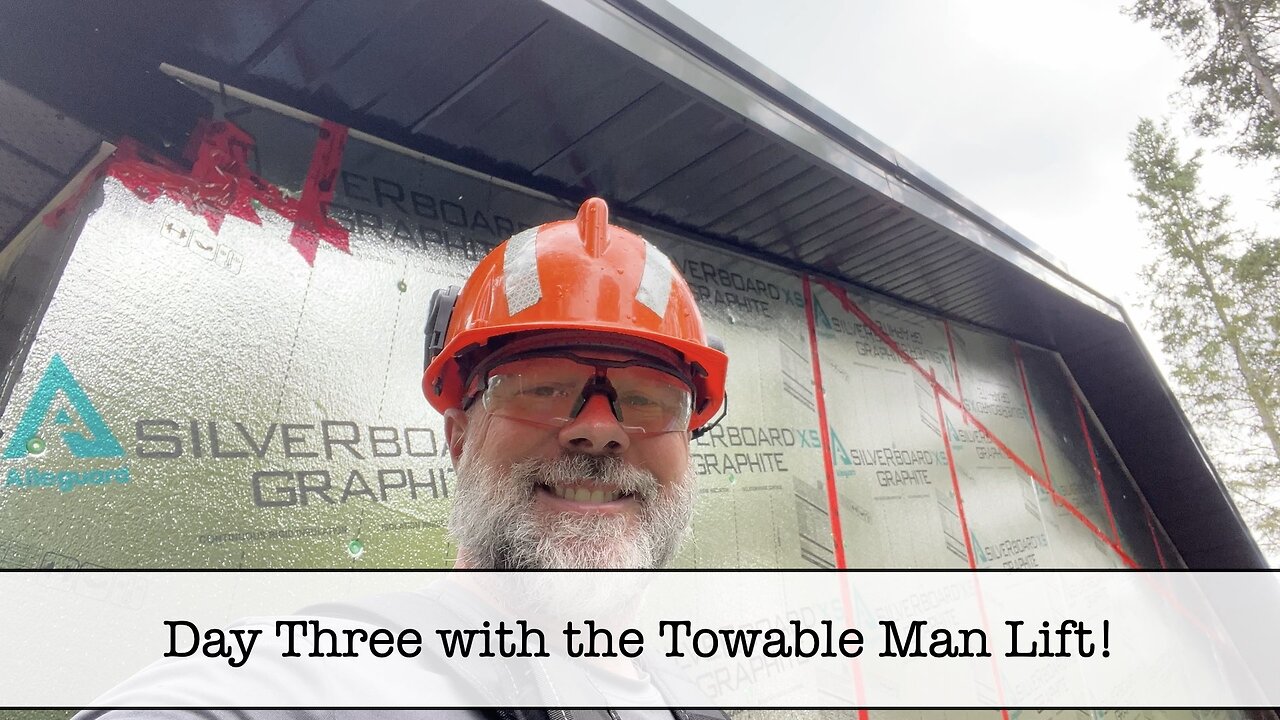 Building the Shop - Part 80 - Completing the Soffit and Facia on the North Wall