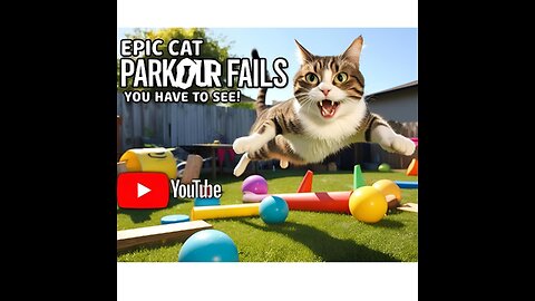 "Epic Cat Parkour Fails You Have to See! 😂🐱 | Funny Cats Gone Wild #ParkourFails"
