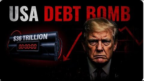 America is on 🚨 RED ALERT for its DEBT BOMB of _36 TRILLION_ India is in DANGER again_ _ Case study