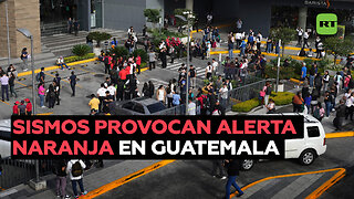Autoridades de Guatemala emiten alerta naranja luego una serie de sismos