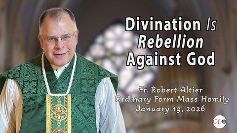 Divination Is Rebellion Against God