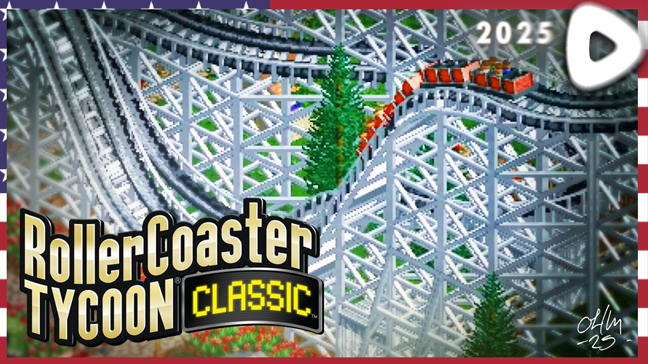 🟢 09-11-25 ||||| Grateful to Be Here. ||||| Roller Coaster Tycoon: Classic (1999-2017)