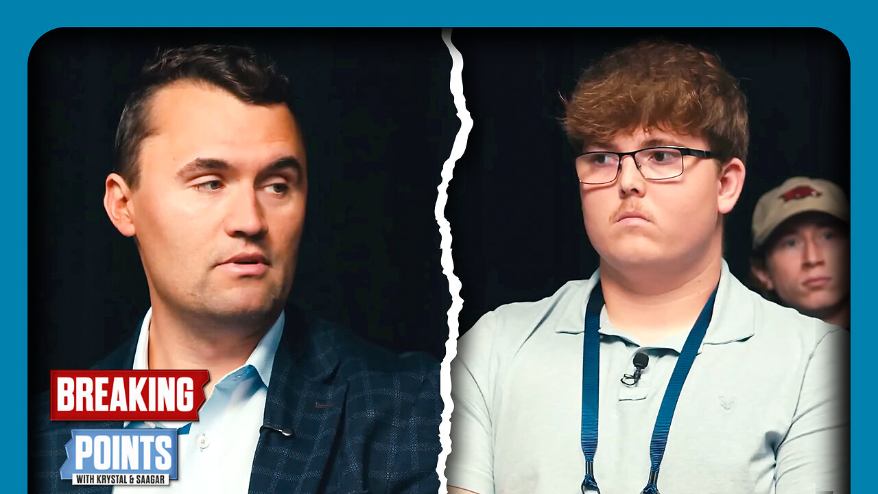 Charlie Kirk Says NO Starvation In Gaza As Young Republicans Revolt