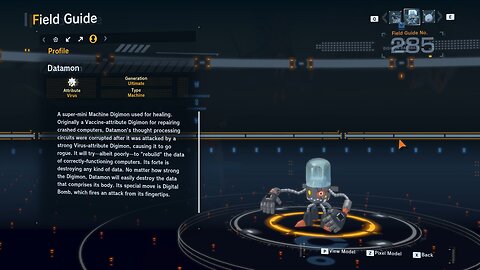 datamon all digivolution/de-digivolution/profile Digimon Story Time Stranger