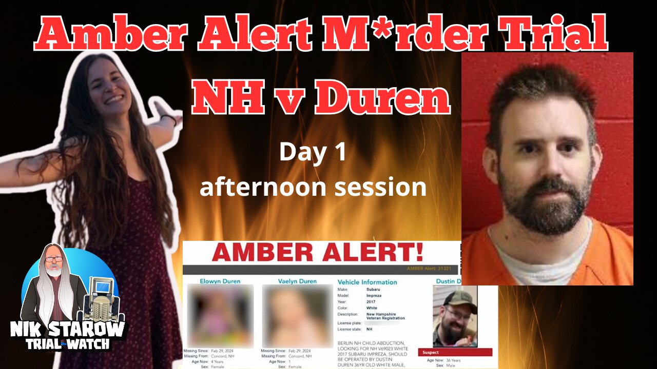 M*rder or Self Defense? The Amber Alert M*rder Trial - NH v. Dustin Duren, Day 1, part 2
