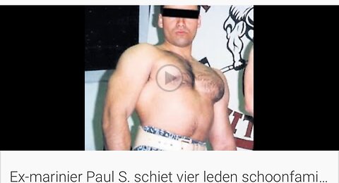 Ex marinier Paul.S schiet vier schoonfamilie leden dood in kerkrade 2004