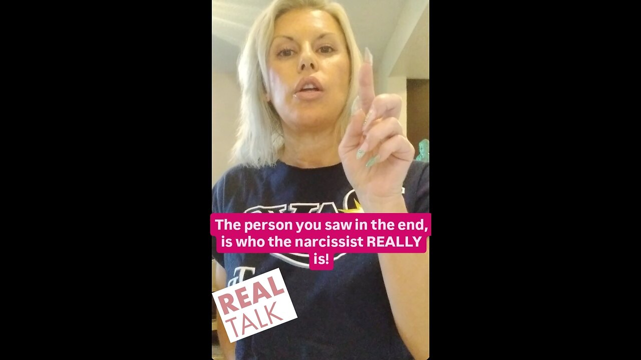 The person you saw in the end, is who the narcissist REALLY is!