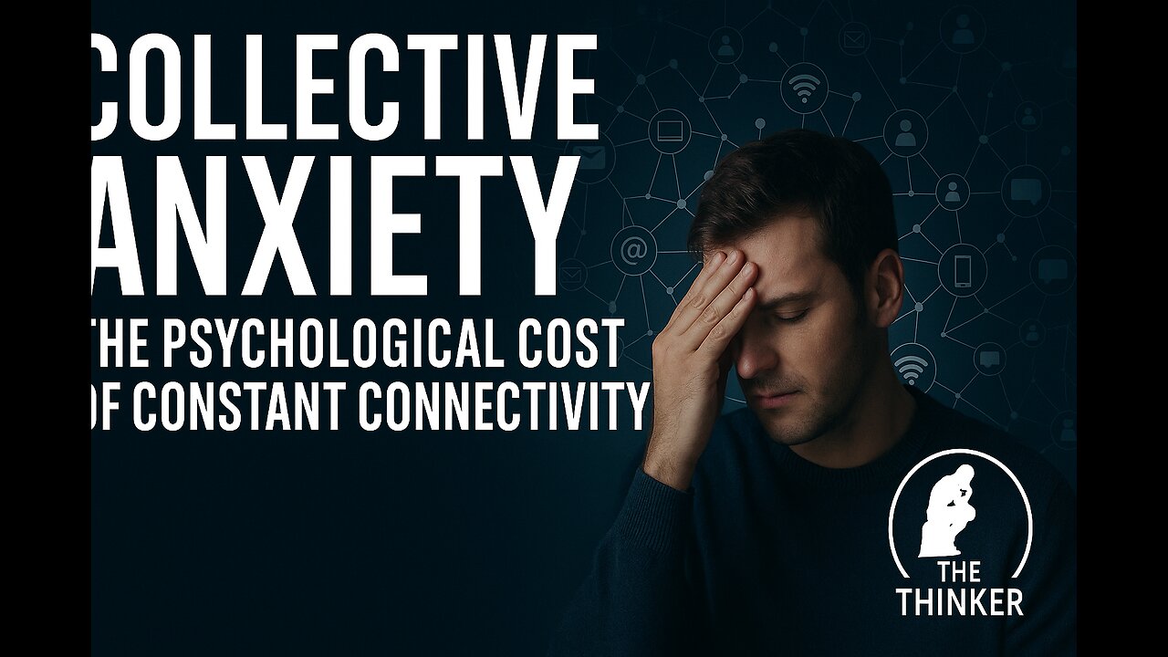 Collective Anxiety: The Psychological Cost of Constant Connectivity