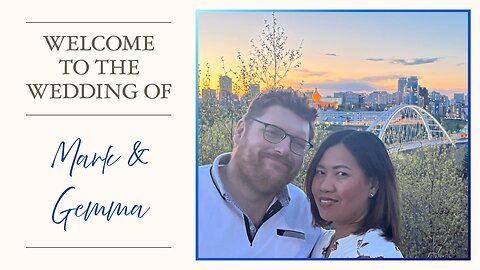The Wedding of Gemma Roxas and Mark Gutsch