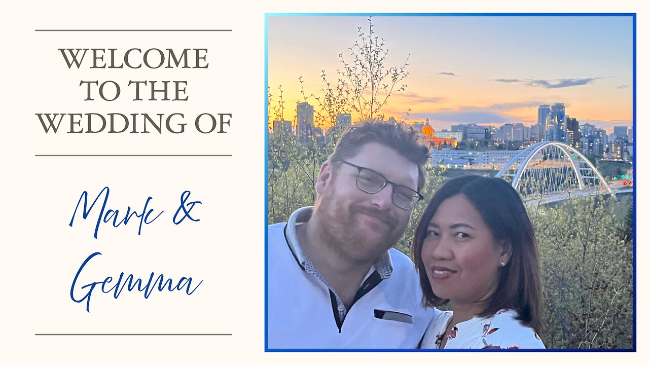 The Wedding of Gemma Roxas and Mark Gutsch