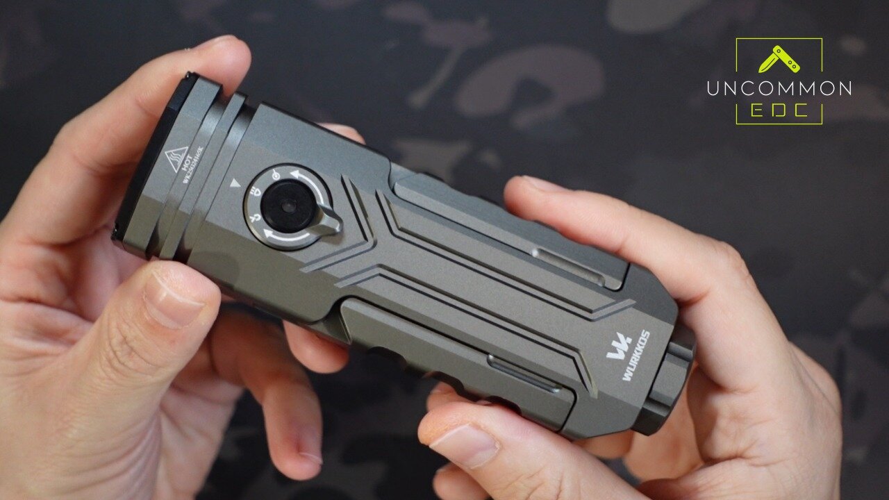 Wurkkos HD02 Flashlight | Spotlight | Floodlight | UV | Green Laser