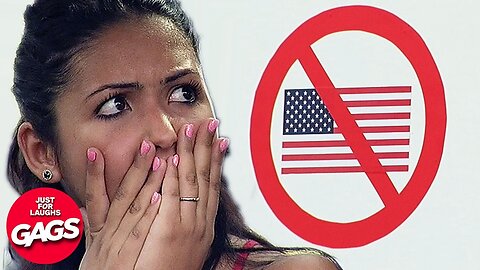 Pranking American Tourists Abroad | Just For Laughs Gags