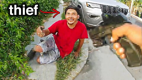 When Robbers Choose the Wrong Victim