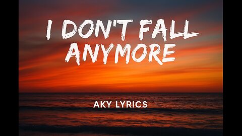 I Don’t Fall Anymore – A Powerful Song for Every Silent Fighter