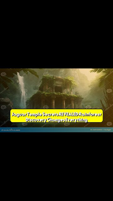 Jaguar Temple Secrets REVEALED! Rainforest Discovery Changes Everything #Archaeology #Mayan...