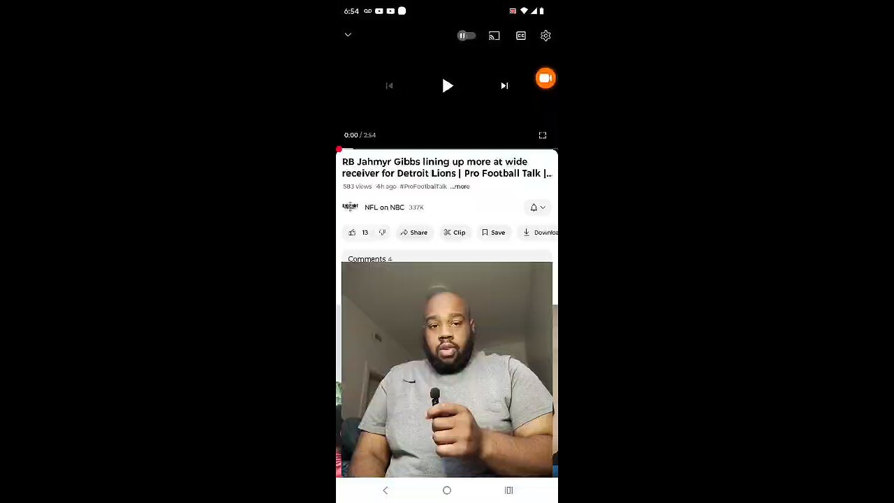 Jahmyr Gibbs lining up more at wide receiver