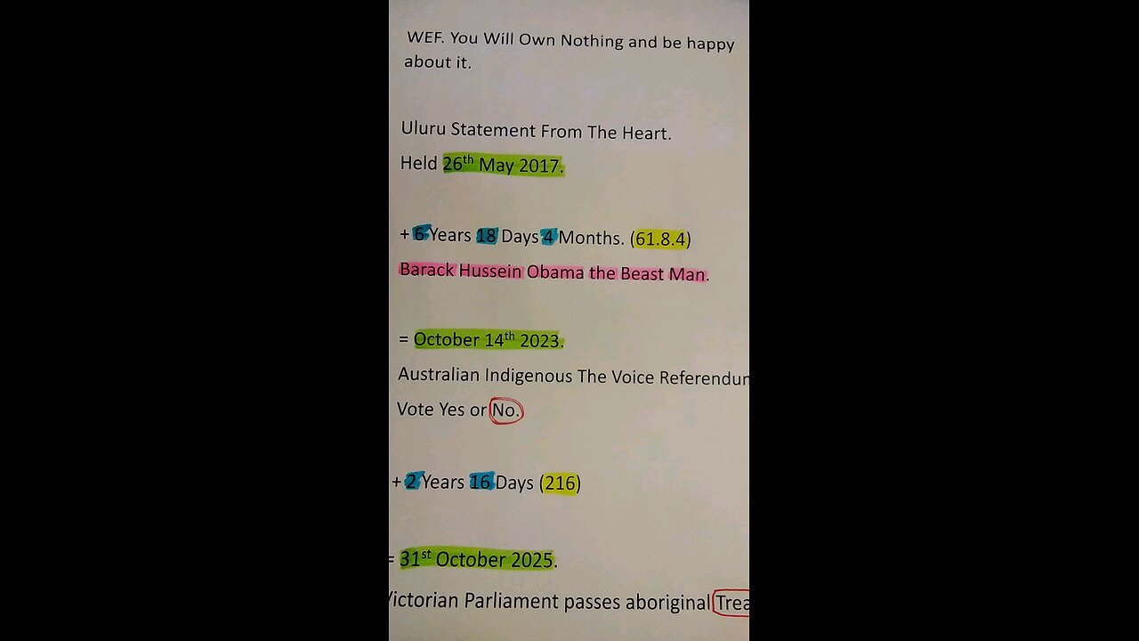 The Voice 2023 - Treaty 2025. The End.