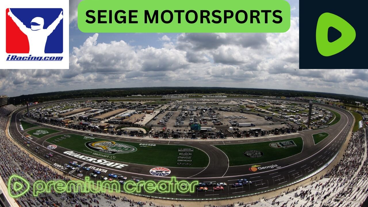 🔴Wednesday iRacing Seige, Atlanta NIS Double-Header!🏁