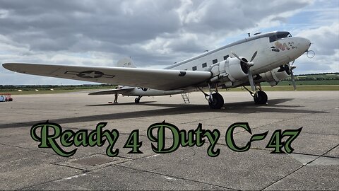 Douglas R4D Ready for Duty | 80th Anniversary