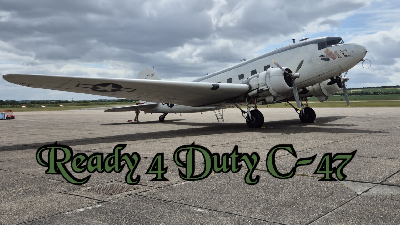Douglas R4D Ready for Duty | 80th Anniversary