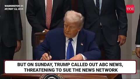 Trump_EXPLODES_At_ABC_News_Over_Qatar_s_$400Mn_Jet_Gift;__SleazeBags_Given_Fair_Warning_