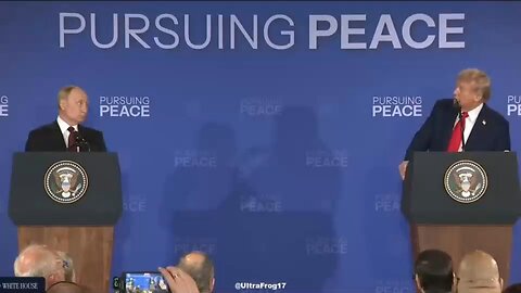 Vollständige Pressekonferenz von Putin und Trump auf dem Alaska-Gipfel (KI Untertitel)