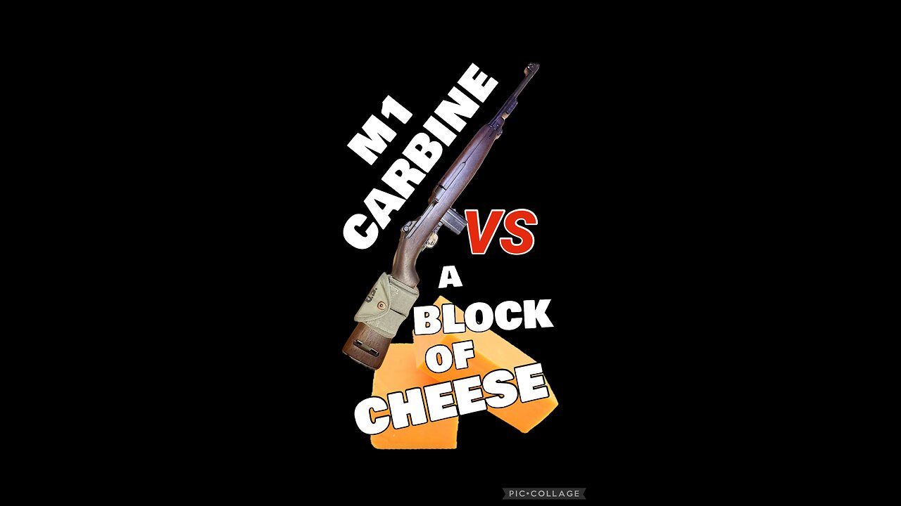 M1 Carbine VS CHEESE??
