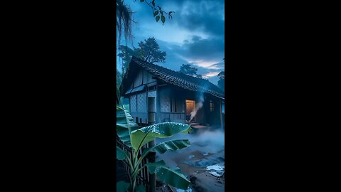 Village Morning Atmosphere: Calm, Peaceful, and Full of Memories