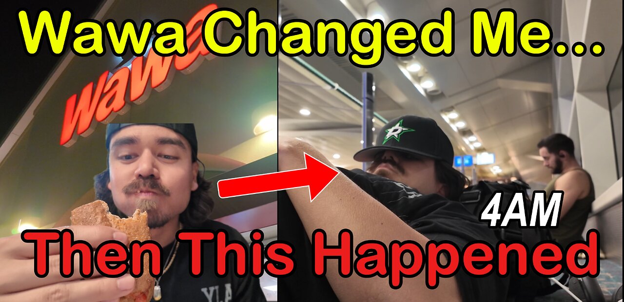 My Wild Maryland Trip: Wawa Changed Me… Then I Slept on an Airport Floor