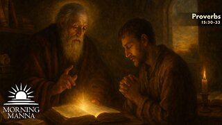 Morning Manna - Nov 3, 2025 - Proverbs 15:30-33 - The School of Wisdom: From Reproof to Repentance