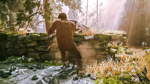 UnCharted4 Stealth Hard Mode - Scotland Ruins Fight PC #gaming#uncharted#gameplay