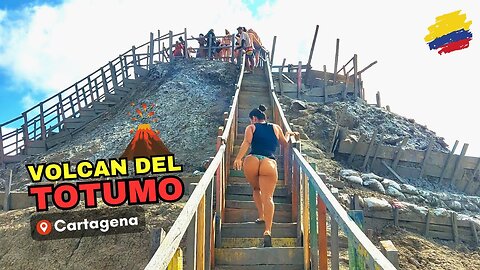 TOTUMO VOLCANO Cartagena Colombia | how to get to the TOTUMO VOLCANO | ViajaConDanis